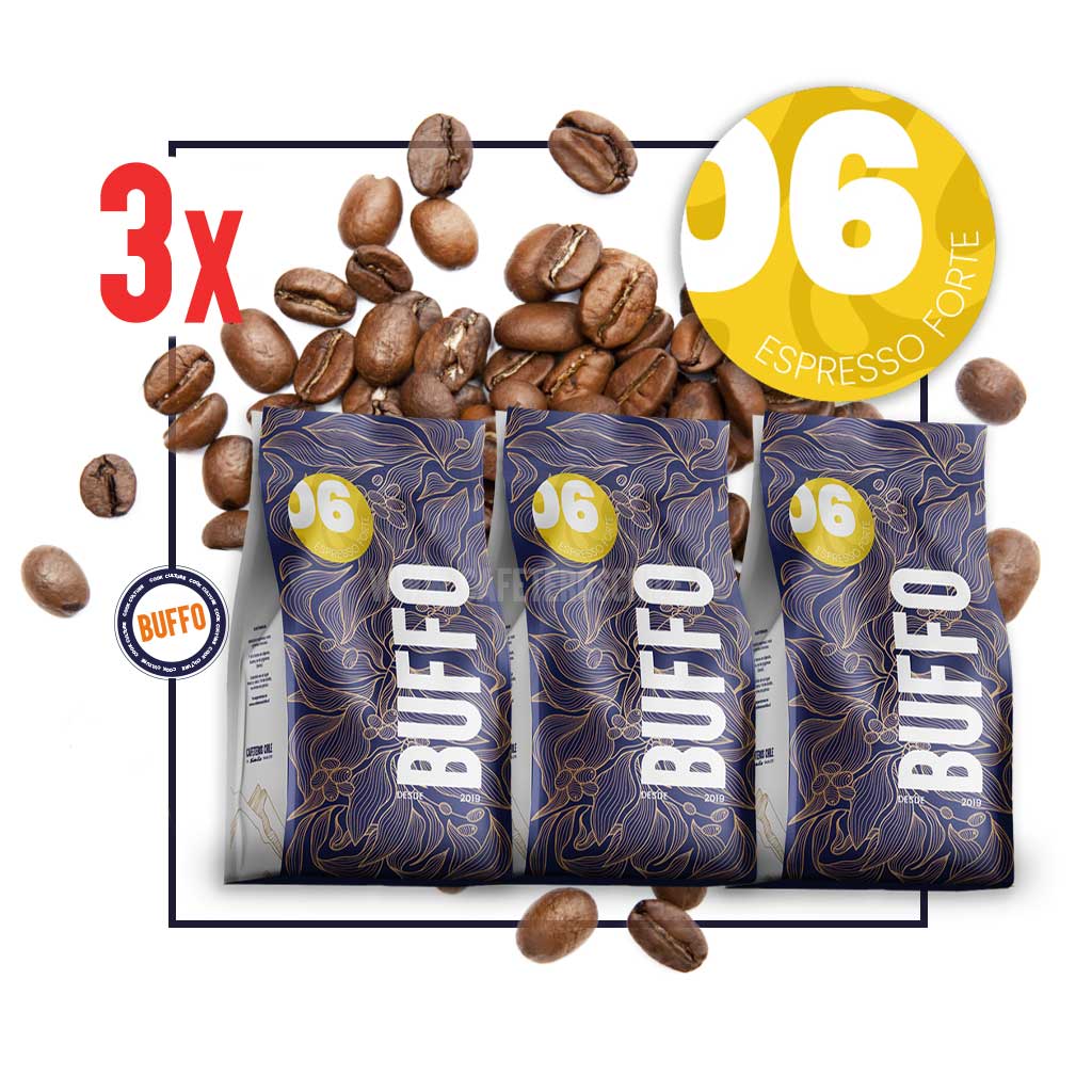 3kg Buffo Espresso Forte - Cafeteros Chile