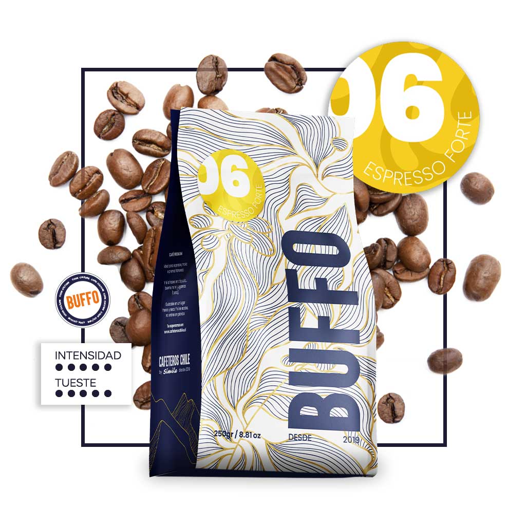 06-Buffo Espresso Forte 250gr Grano