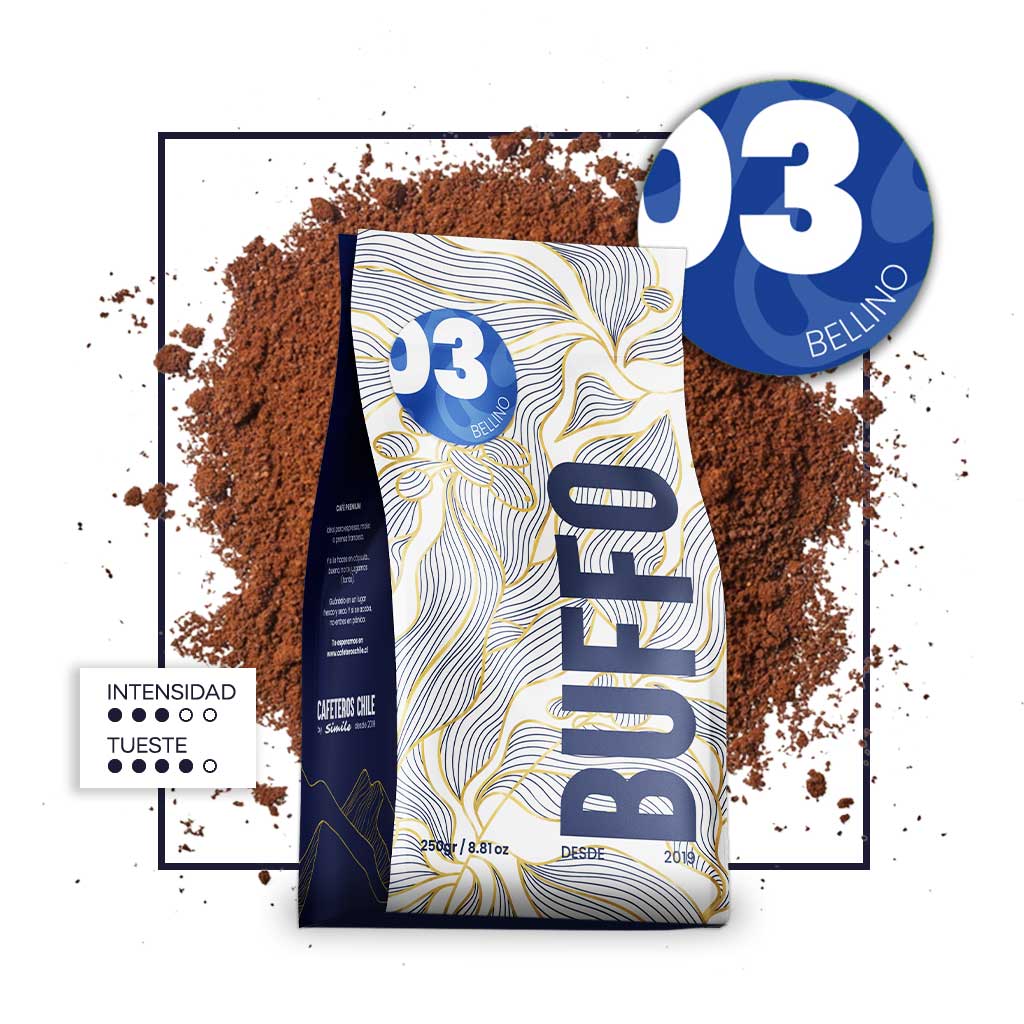 03-Buffo Bellino 250gr Molido