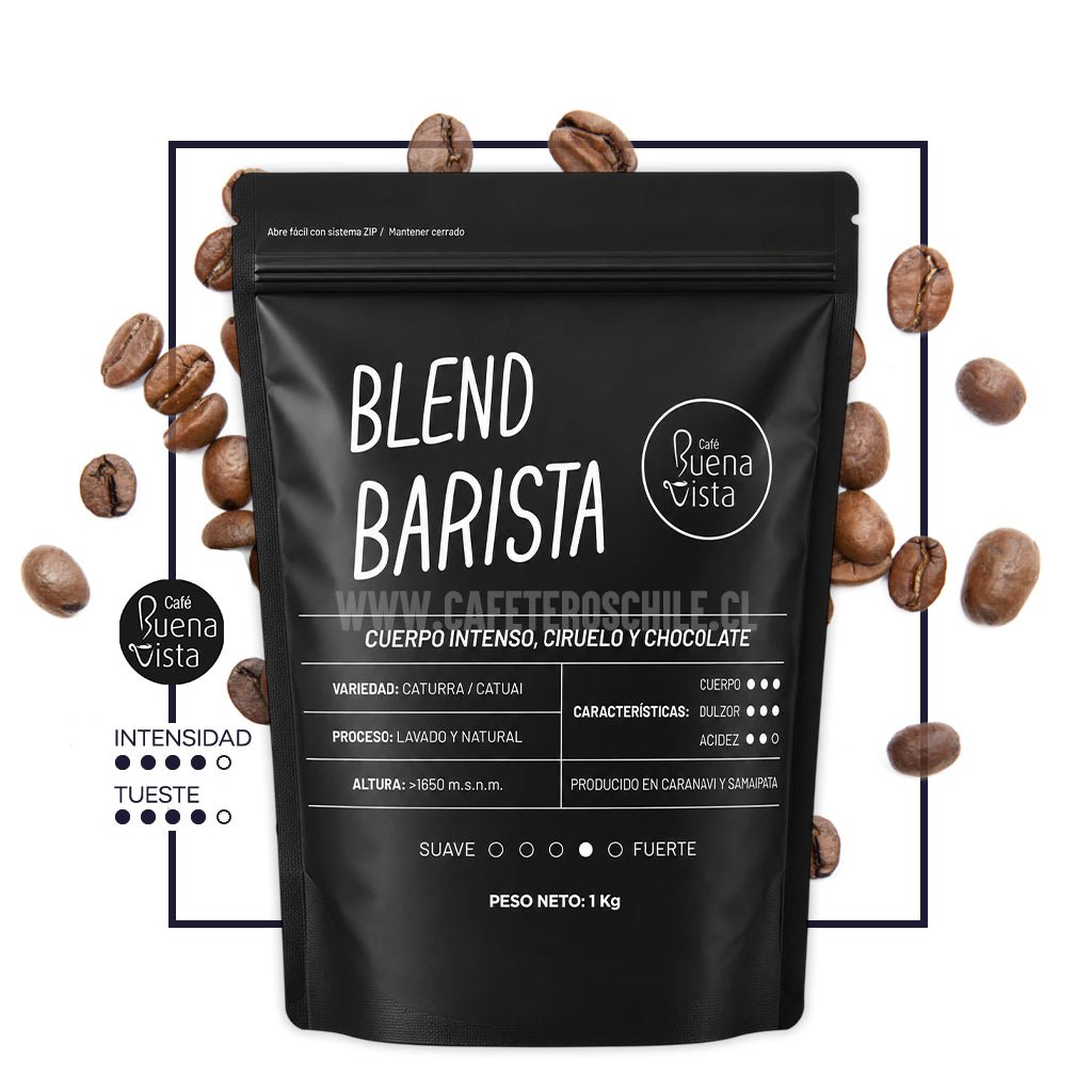 Blend barista 1kg grano - Cafeteros Chile