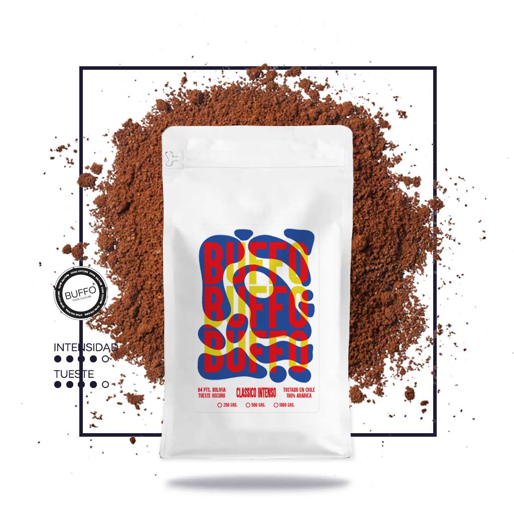 Buffo Classico Intenso 250gr Molido - Cafeteros Chile