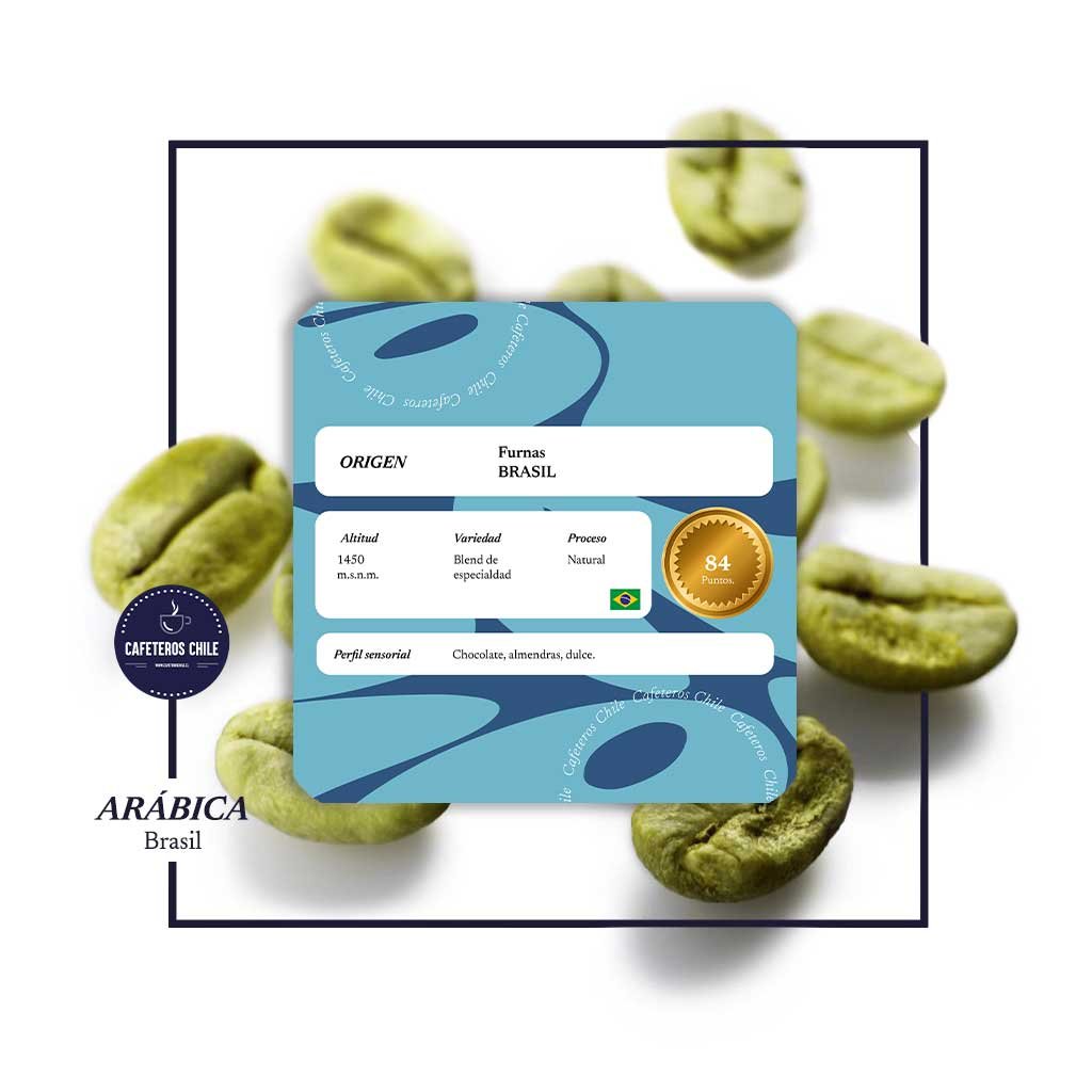 Café Verde 1kg Blend especial - Brasil - Cafeteros Chile