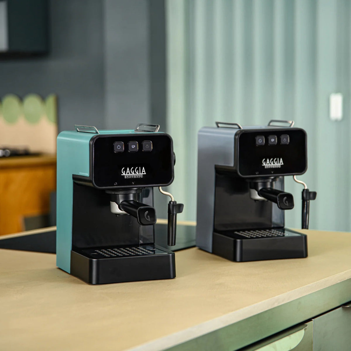 Cafetera Espresso Deluxe Verde - Cafeteros Chile