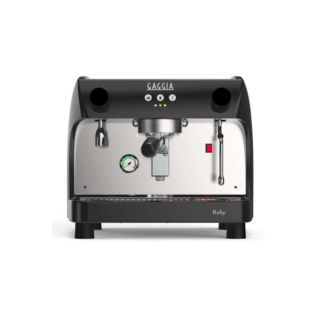 Cafetera Ruby Pro 1G Negro (Estanque Propio) - Cafeteros Chile