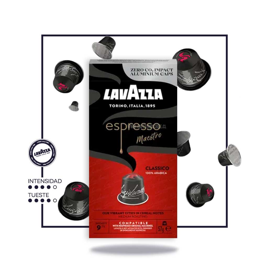 Cápsulas Nespresso Espresso Maestro Clásico - Cafeteros Chile