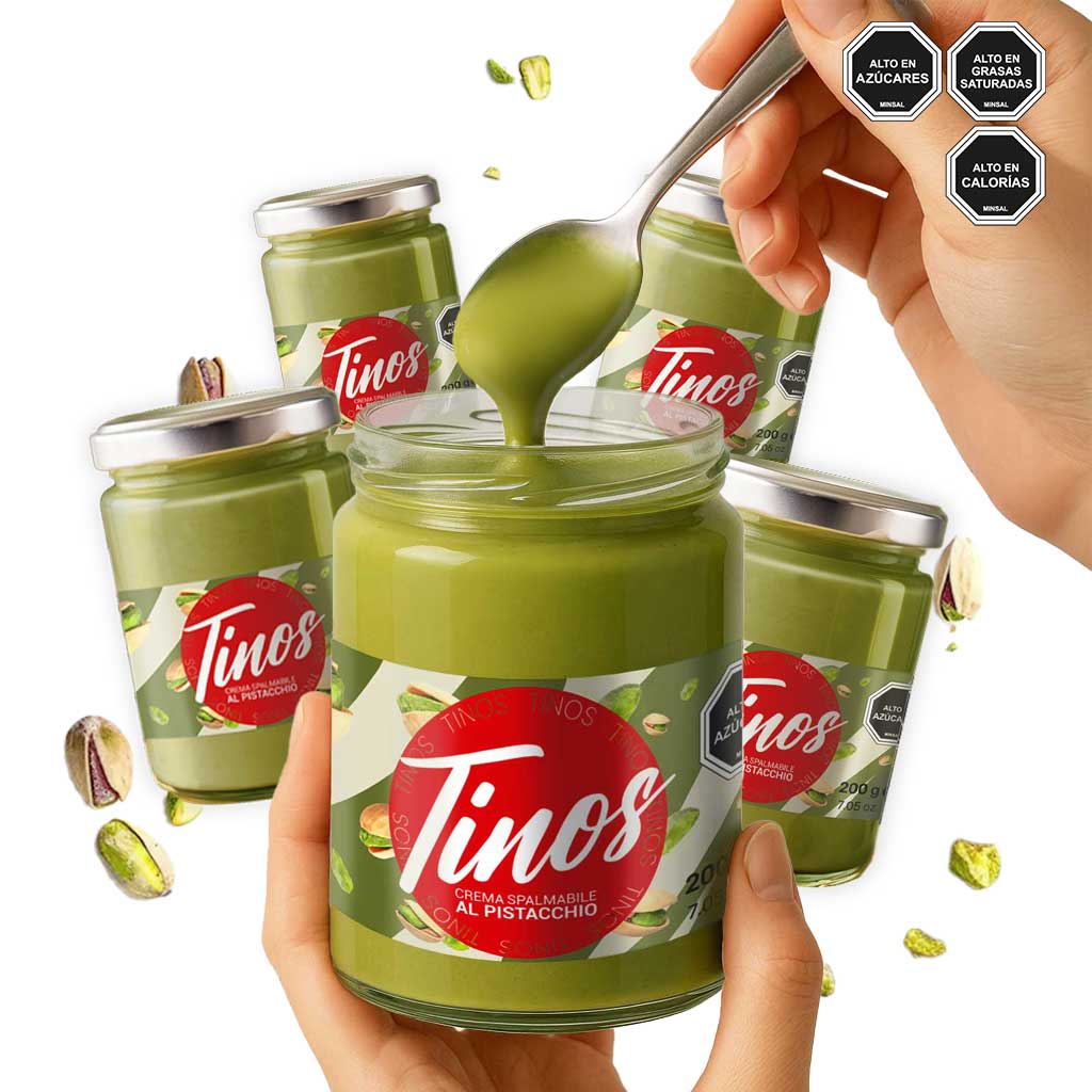 Crema untable pistacho 200gr - Cafeteros Chile