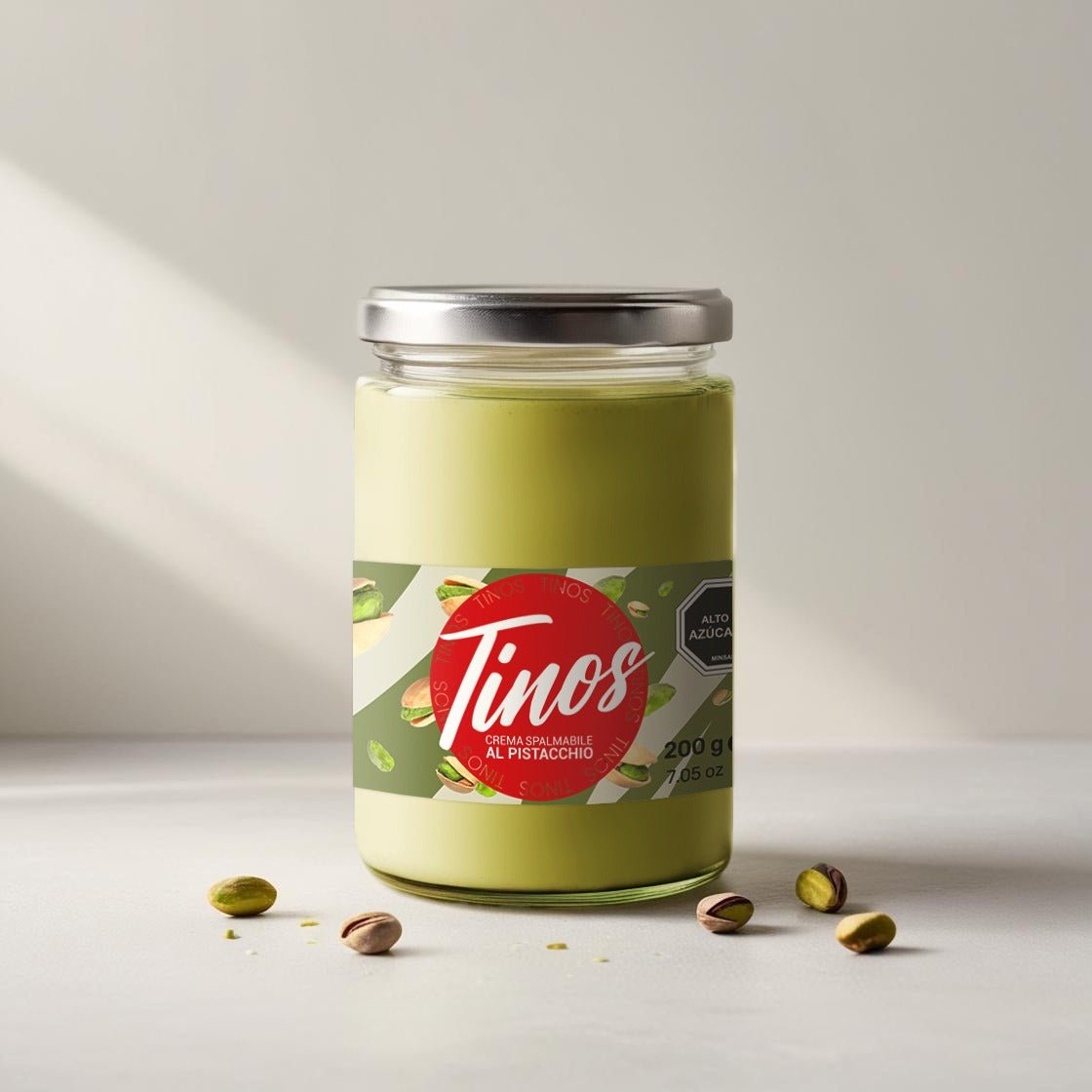 Crema untable pistacho 200gr - Cafeteros Chile