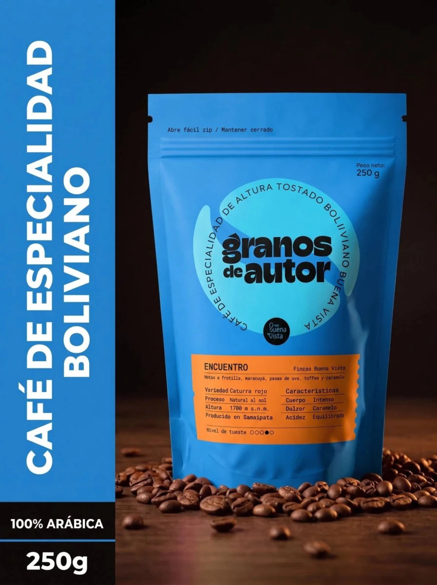 Encuentro 250gr grano - Cafeteros Chile