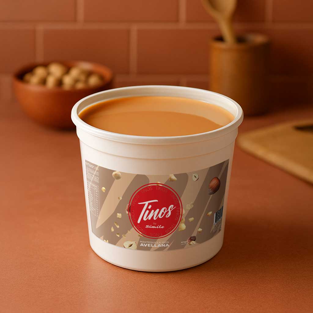 Mantequilla 100% avellana 4kg - Cafeteros Chile