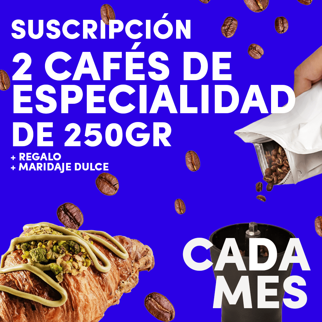 Suscripción de 500g de Café de Especialidad - Cafeteros Chile