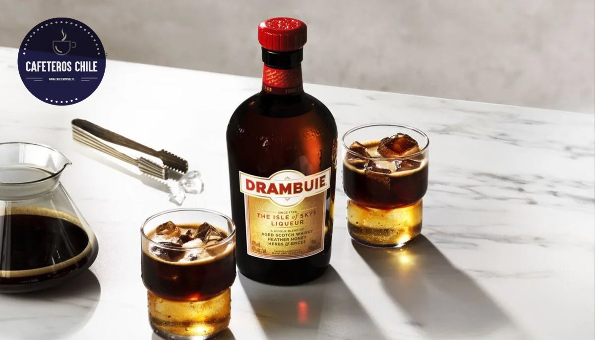 Drambuie Iced Espresso: receta de espresso frío con licor escocés - Cafeteros Chile