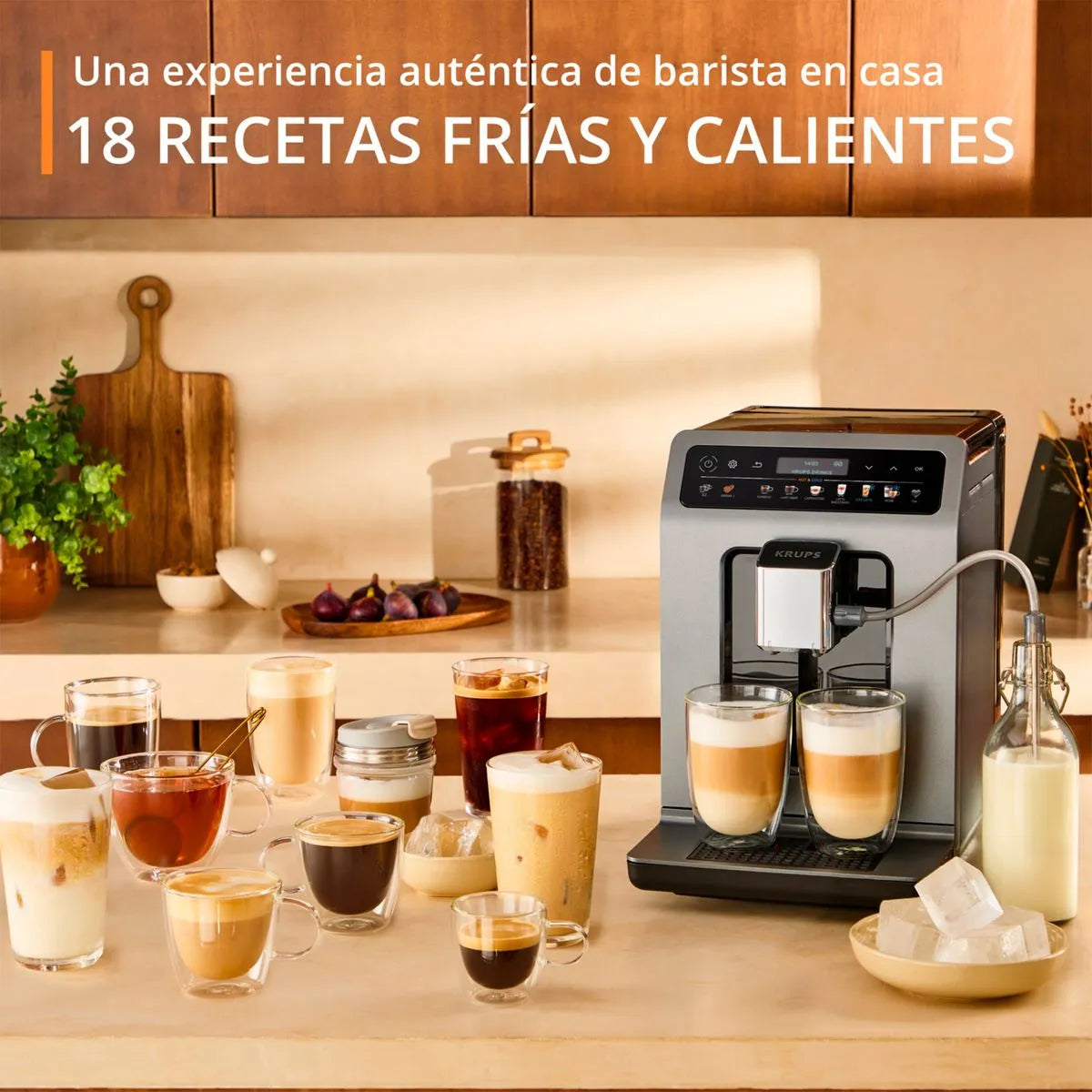 Cafetera Espresso Evidence Hot and Cold Krups