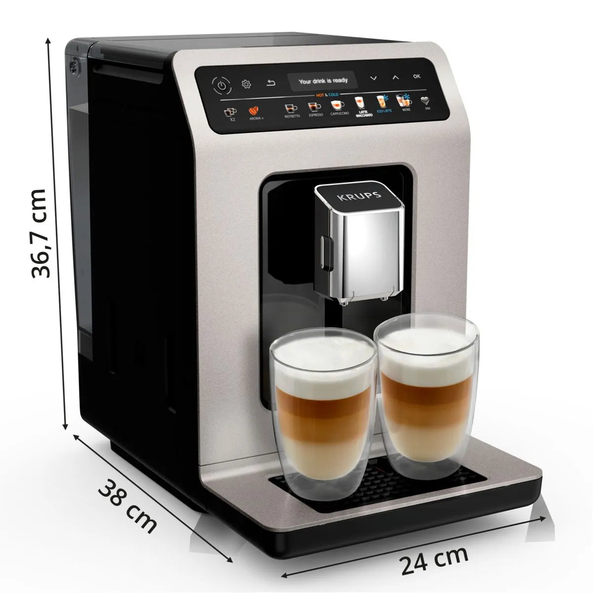 Cafetera Espresso Evidence Hot and Cold Krups