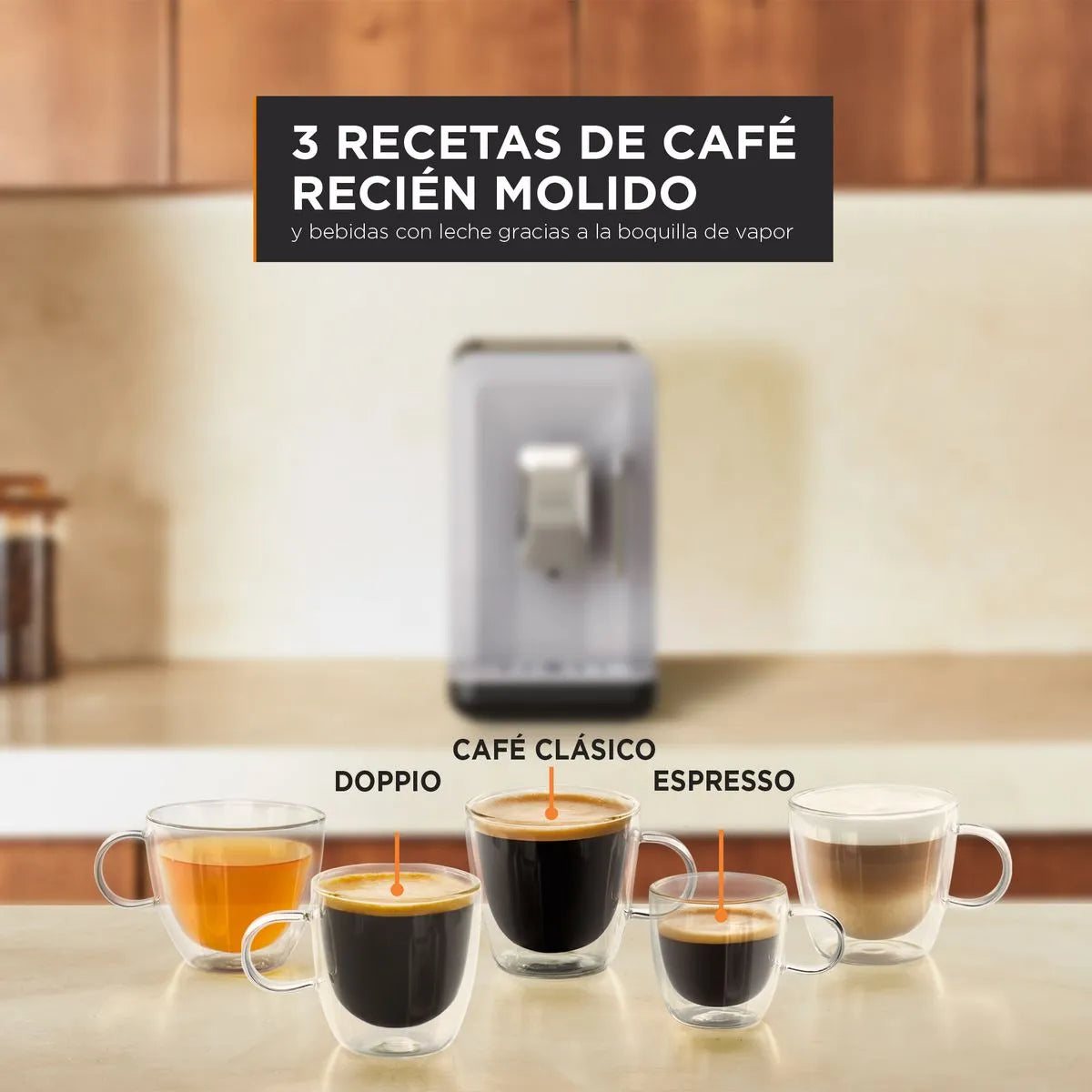 Cafetera Espresso Full Auto My Coffee Steam Digital Krups