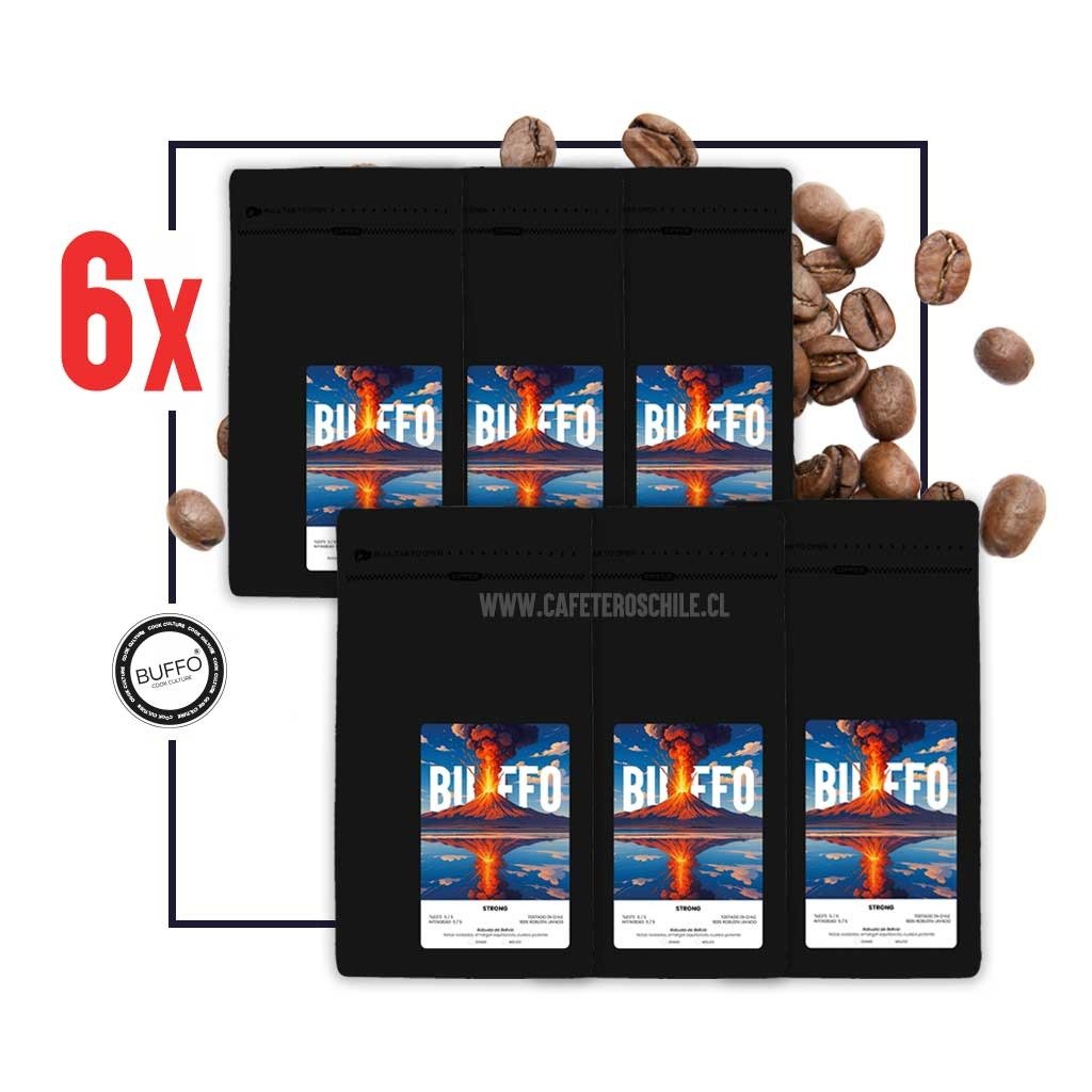 6kg Buffo 100% Robusta Strong - Cafeteros Chile
