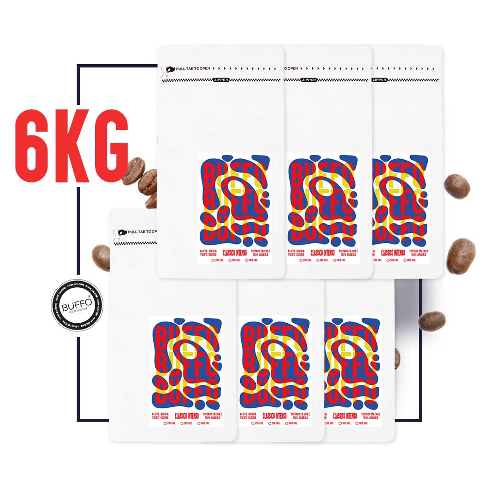6kg Buffo Classico Intenso - Cafeteros Chile