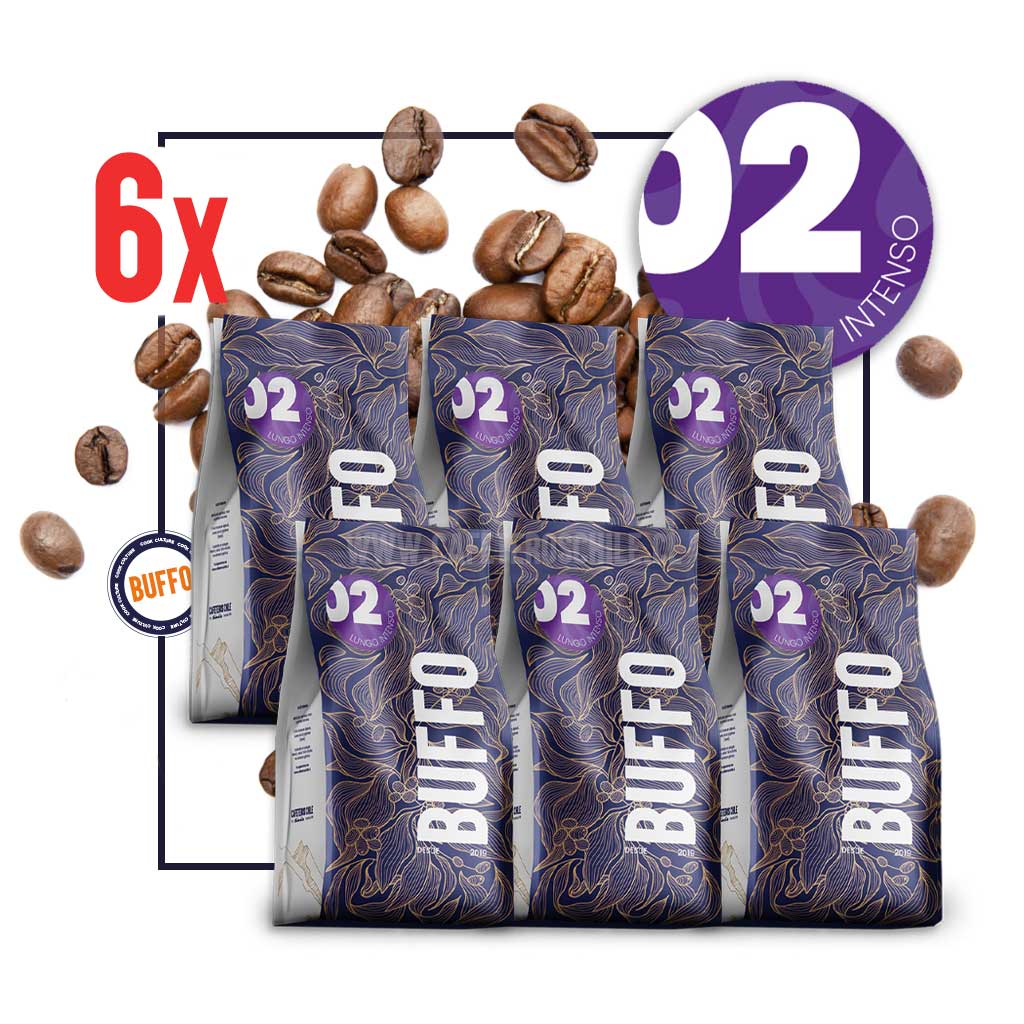6kg Buffo Lungo Intenso - Cafeteros Chile