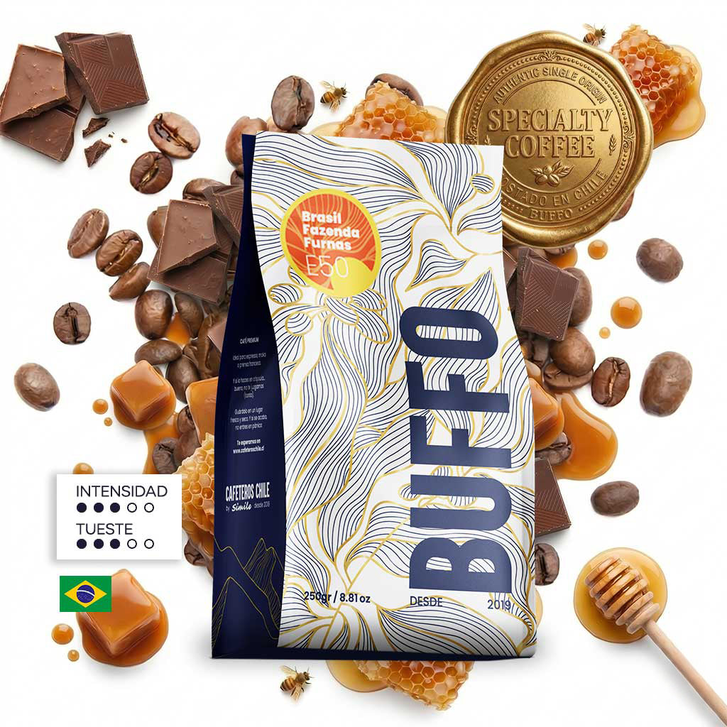 E50-Buffo Brasil Fazenda Furnas 250gr Grano