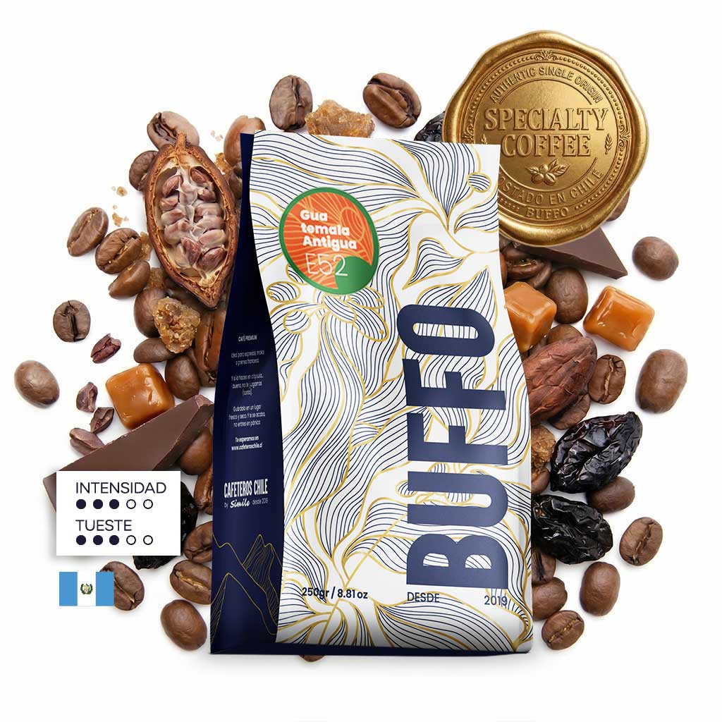 E52-Buffo Guatemala antigua 250gr Grano