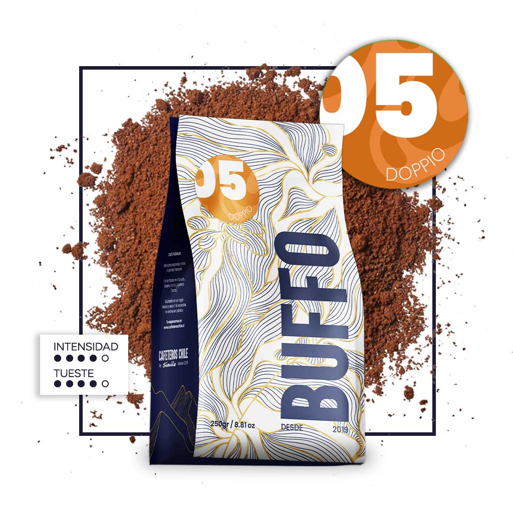 05- Buffo Doppio 250gr Molido