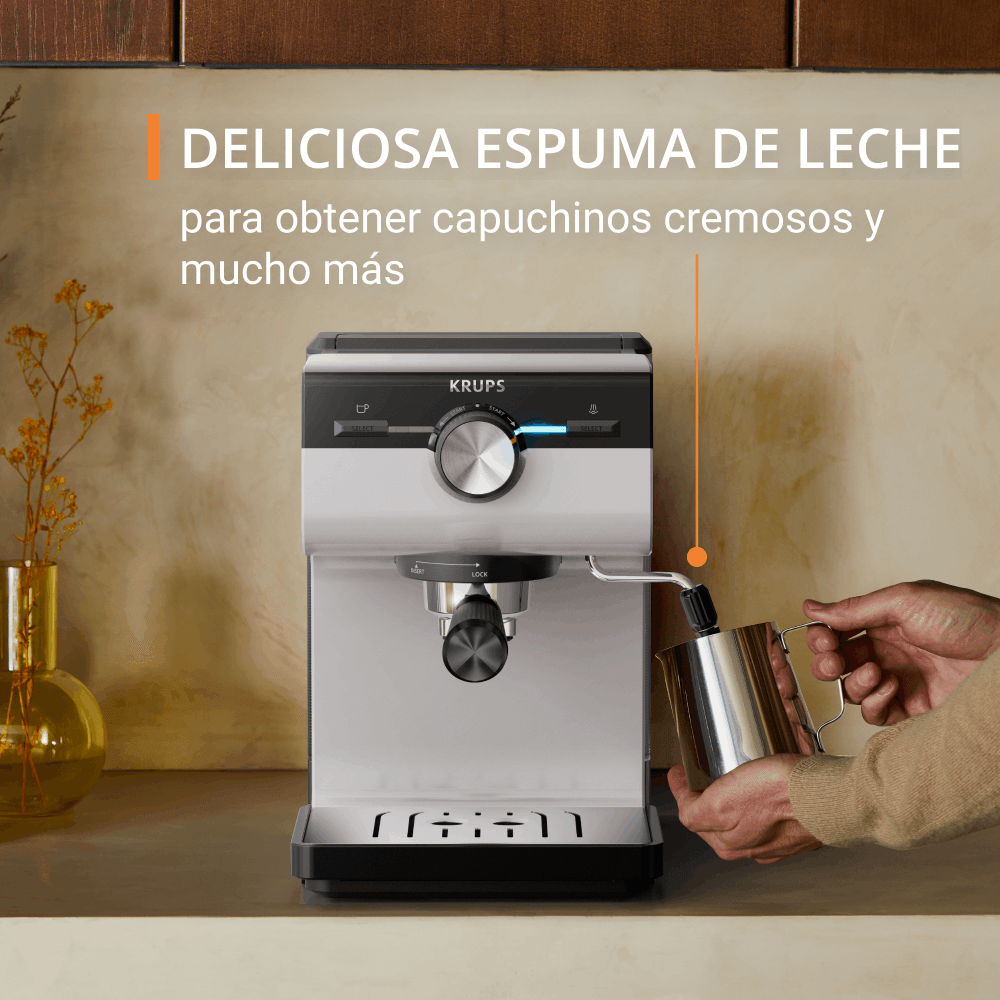 Cafetera Espresso Authentic Grey Krups