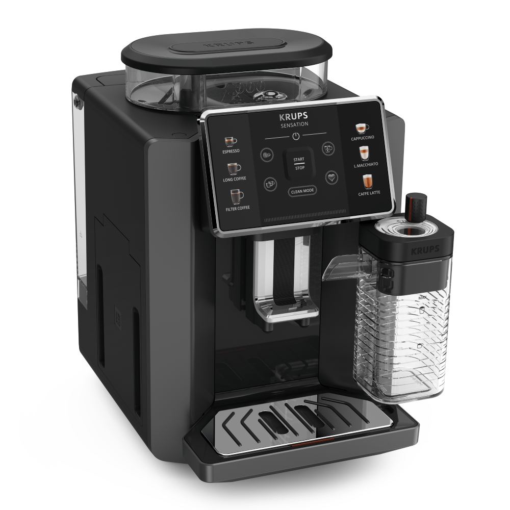 Cafetera Espresso Full Auto Sensation Milk Krups
