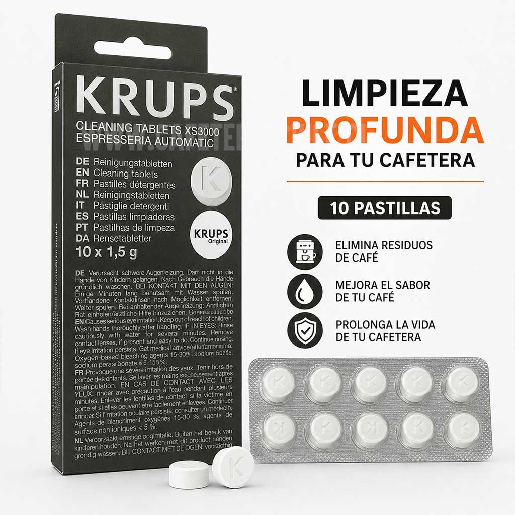 Pastillas Descalcificantes Krups