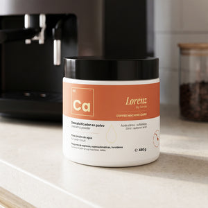 Descalcificador en polvo Lorenz 480 g para cafeteras - Cafeteros Chile