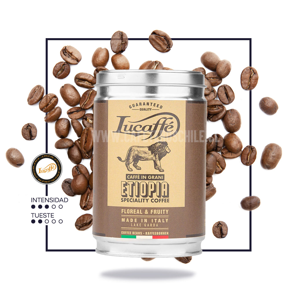 Tarro Etiopia 250gr Grano Lucaffe