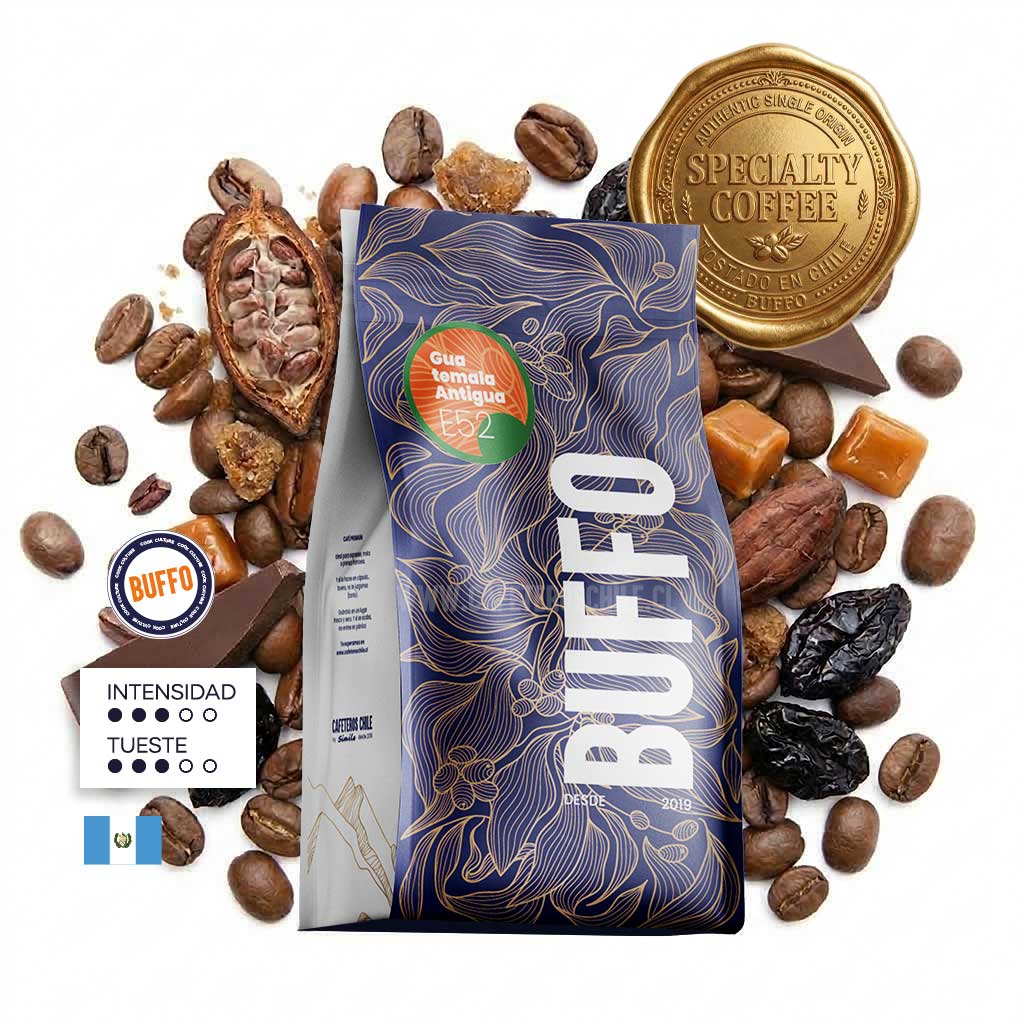 B51 - Buffo Guatemala antigua 1kg Grano - Cafeteros Chile