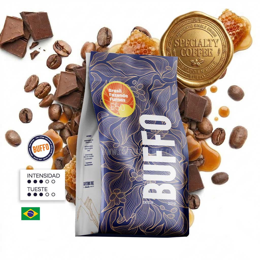 B52 - Buffo Brasil Fazenda Furnas 1kg Grano - Cafeteros Chile