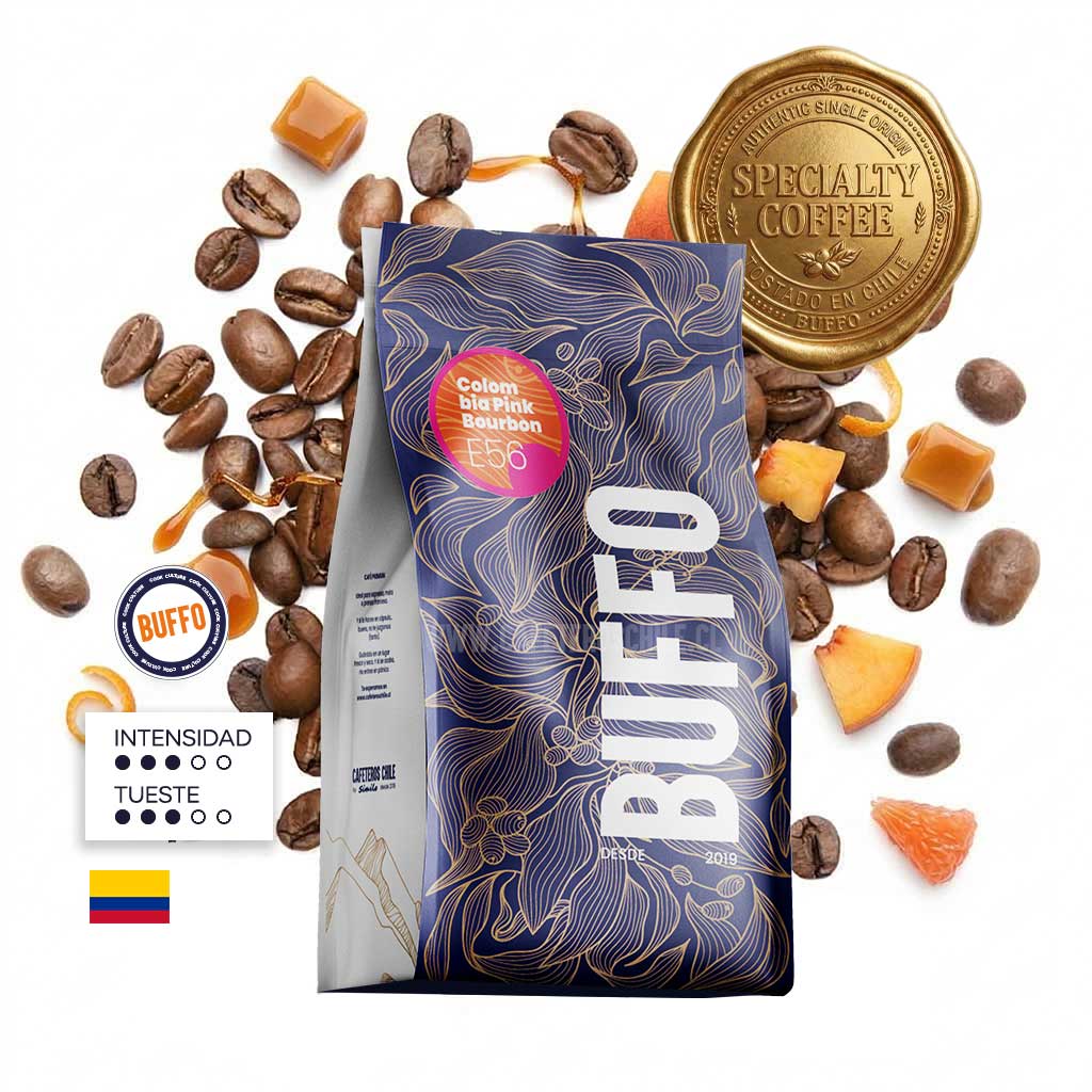 B61 - Buffo Colombia Pink Bourbon 1kg - Cafeteros Chile