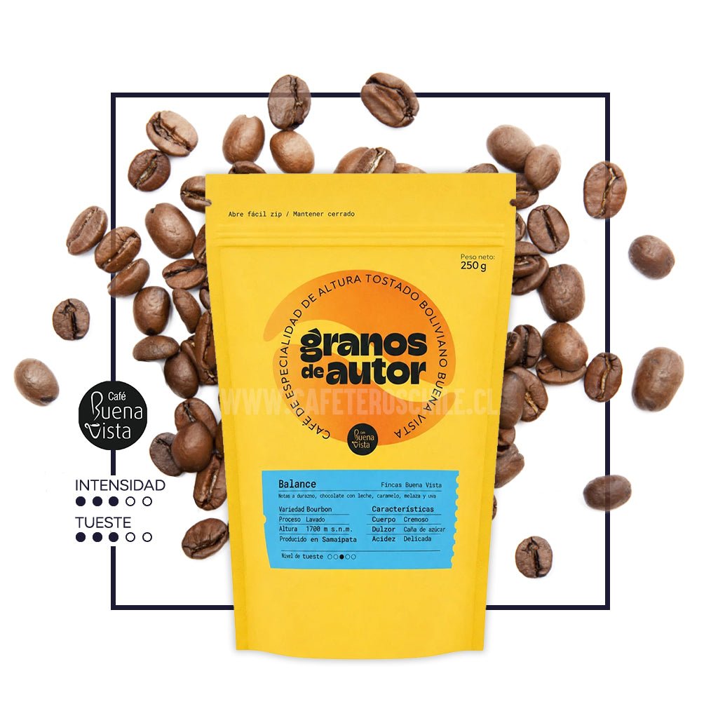 Balance 250gr grano - Cafeteros Chile
