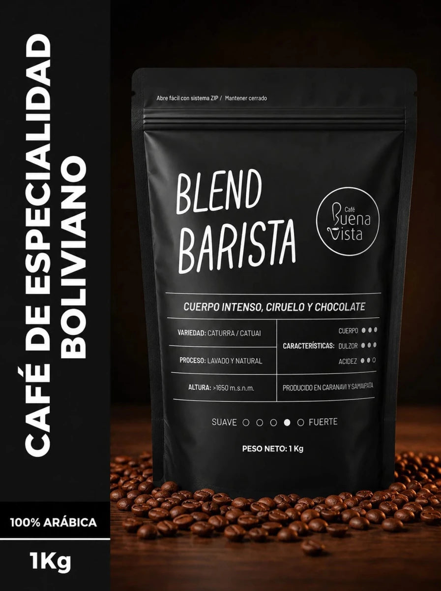 Blend barista 1kg grano - Cafeteros Chile