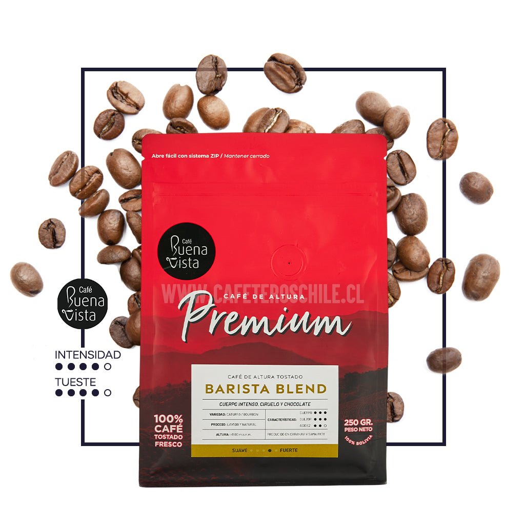 Blend barista 250gr grano - Cafeteros Chile