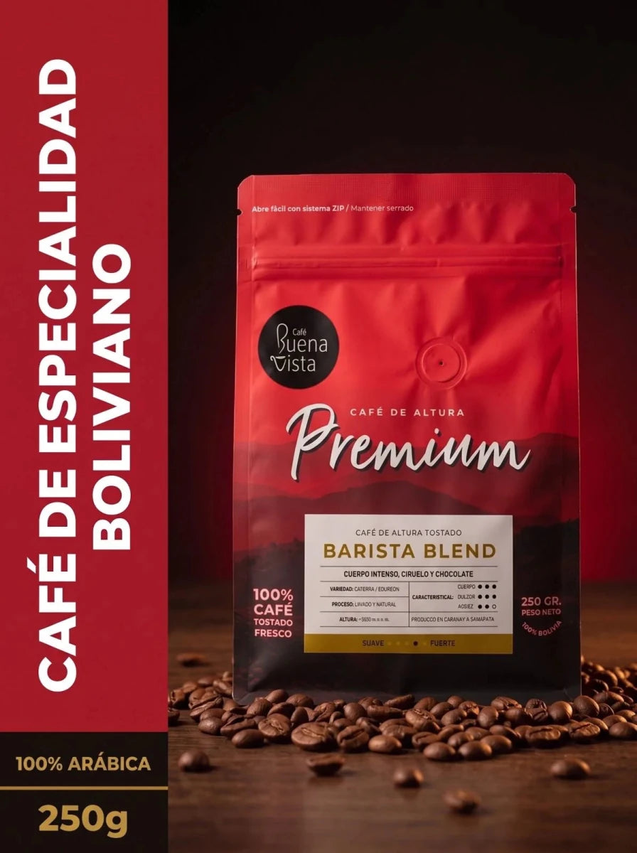 Blend barista 250gr grano - Cafeteros Chile