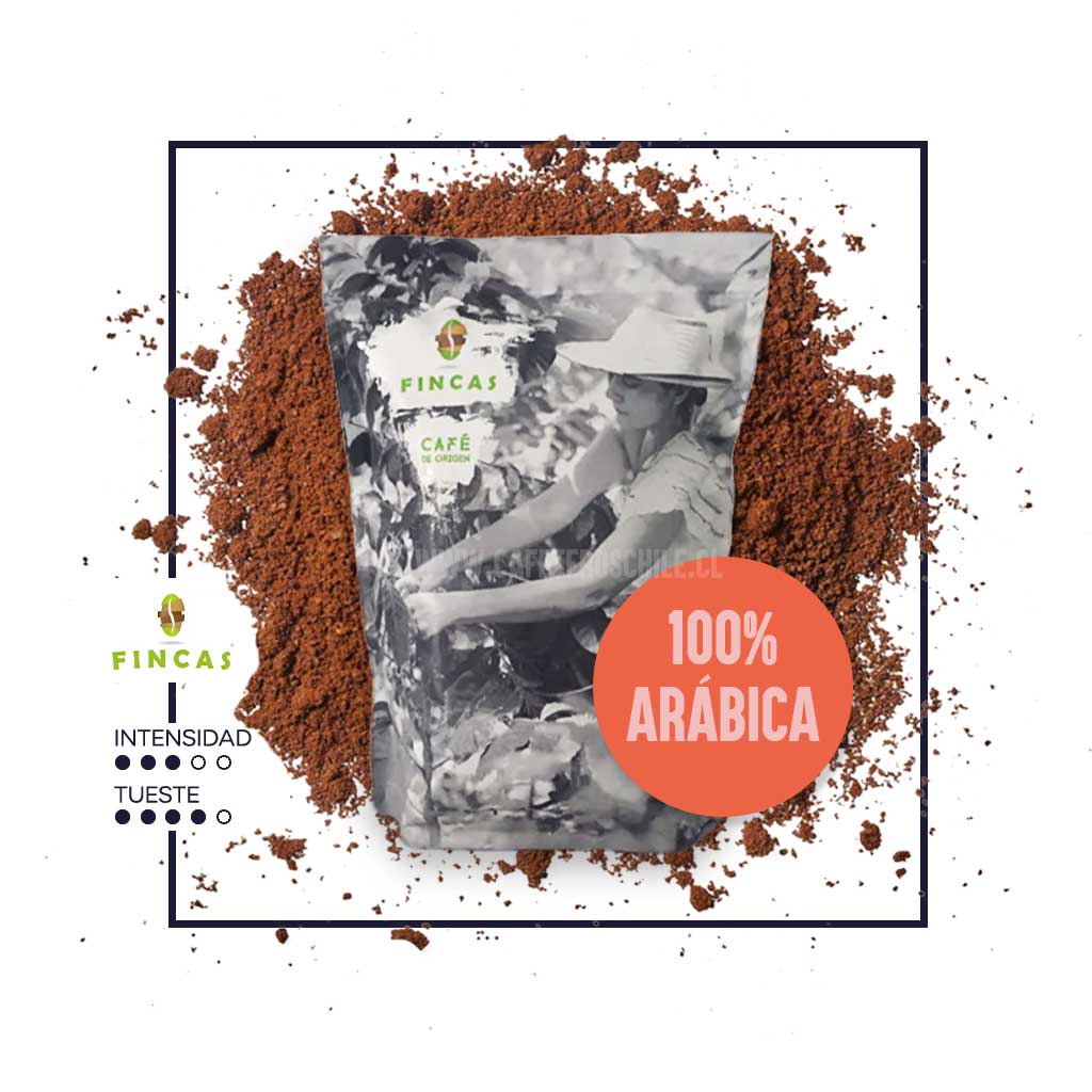 Café 100% Arábica 250gr Molido - Cafeteros Chile