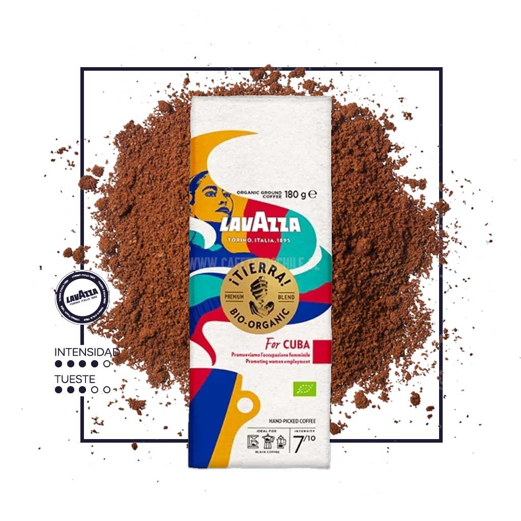 Café Tierra For Cuba Lavazza 250gr Molido - Cafeteros Chile