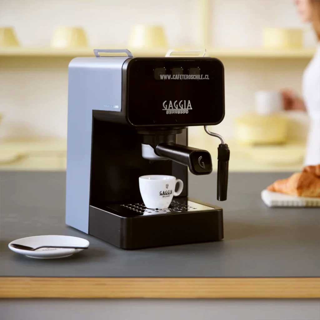Cafetera Espresso Deluxe Gris - Cafeteros Chile