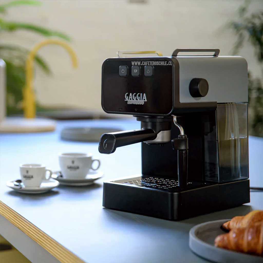 Cafetera Espresso Deluxe Gris - Cafeteros Chile