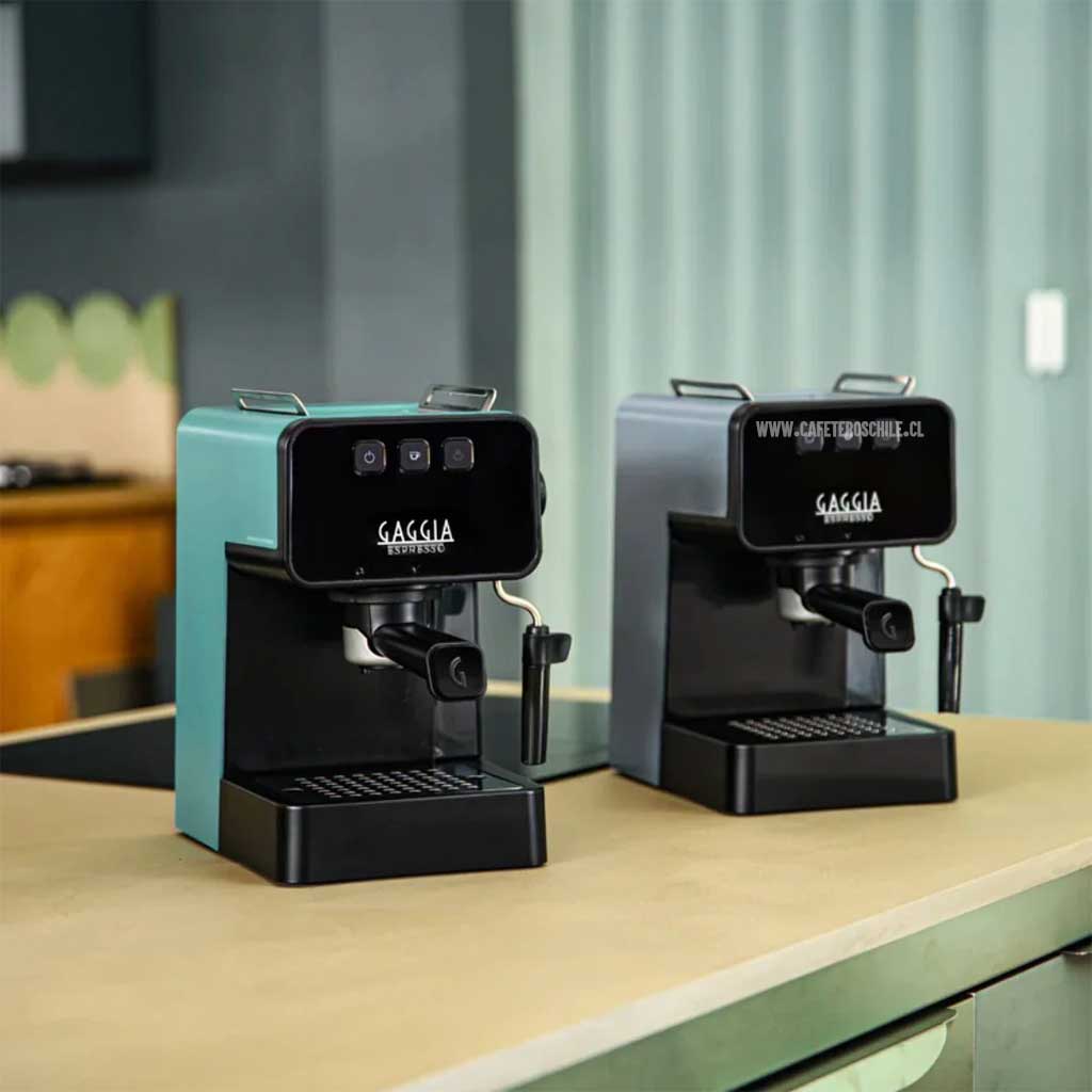 Cafetera Espresso Deluxe Gris - Cafeteros Chile