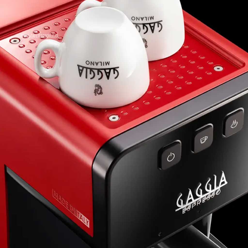 Cafetera Espresso Style Rojo - Cafeteros Chile