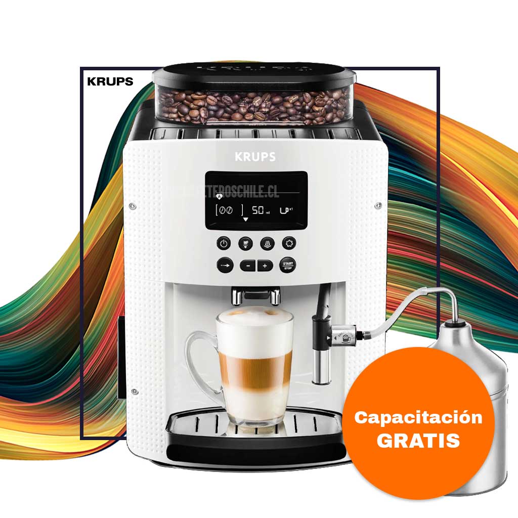 Cafetera Full Auto Display White Krups