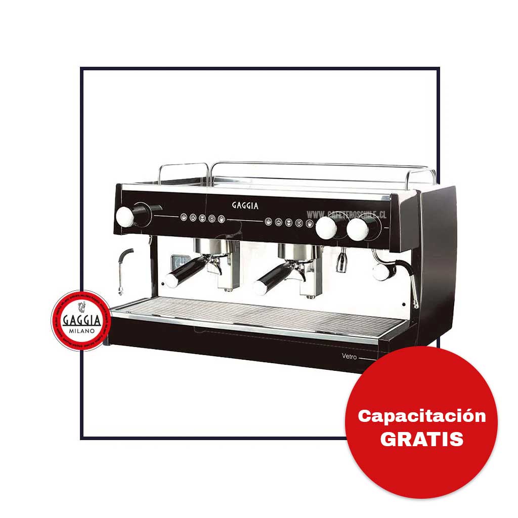 Cafetera Vetro 2G Negro