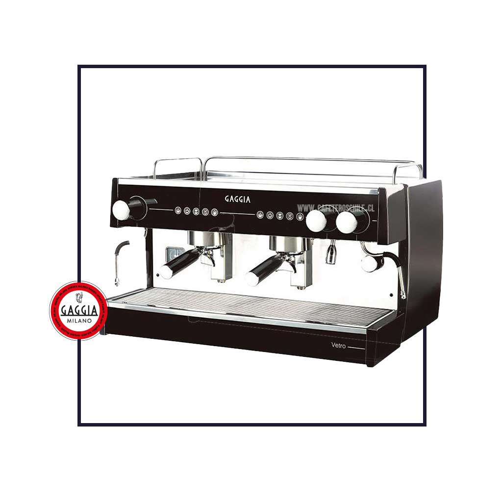 Cafetera Vetro 2G Negro - Cafeteros Chile