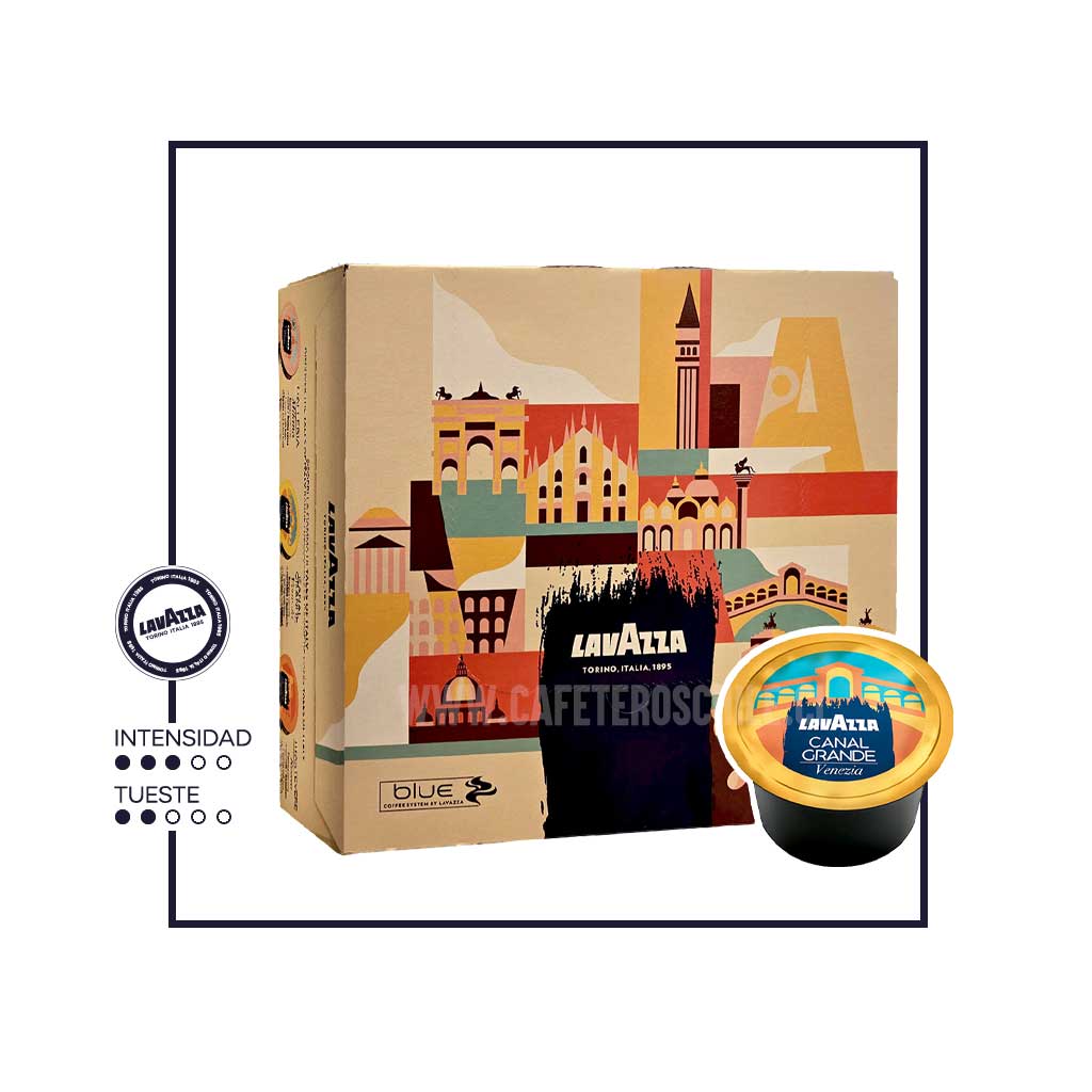 Cápsulas Doble Espresso Canal Grande 16g Lavazza