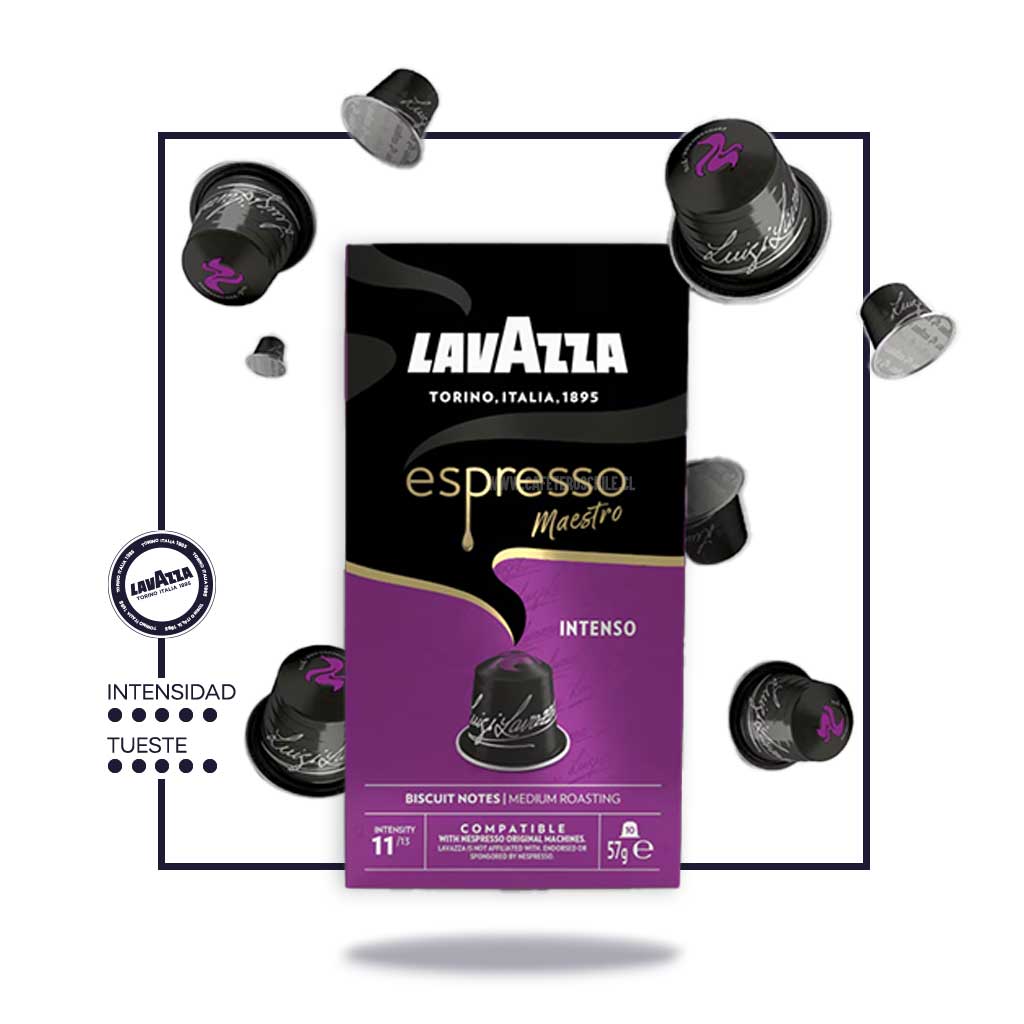 Cápsulas Nespresso Espresso Maestro Intenso - Cafeteros Chile