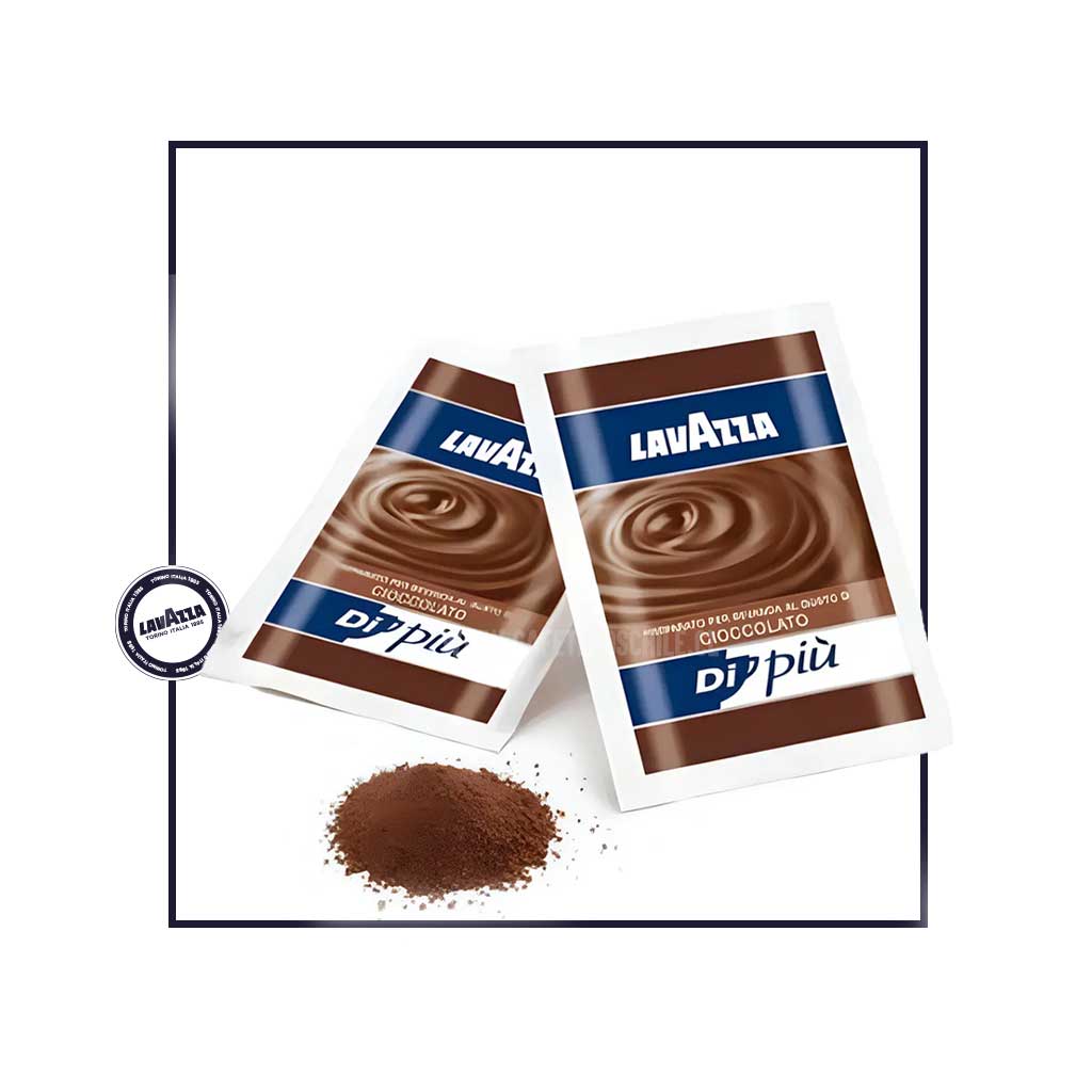 Chocolate en Polvo Lavazza — Caja 50 Sobres x 20g