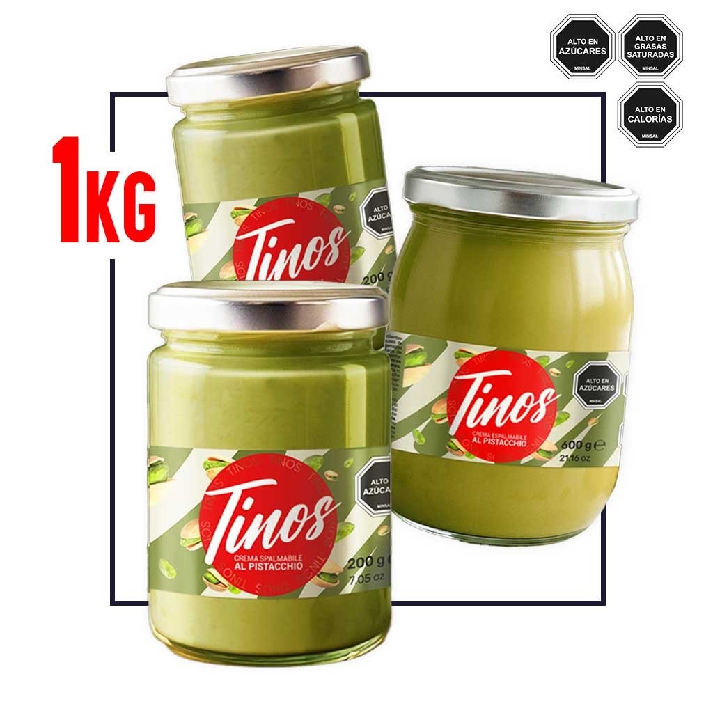 Crema untable pistacho 1kgm - Cafeteros Chile