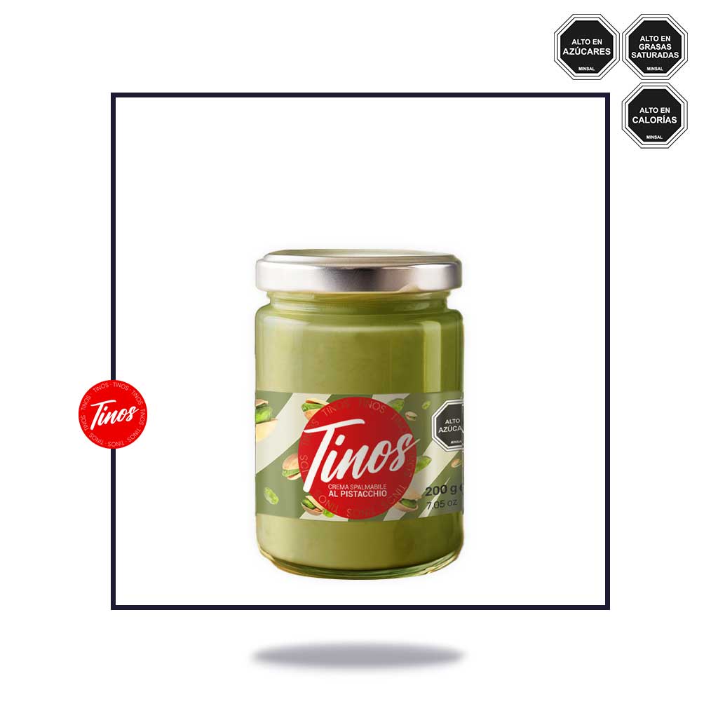 Crema untable pistacho 200gr - Cafeteros Chile